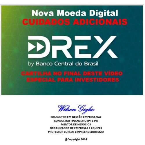 Cartilha DREX Cuidados Especiais para Investidores e Empresários (EBOOK)